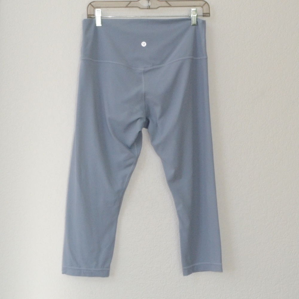 Lululemon Align Crop Size 12 Chambray - Picture 4 of 13